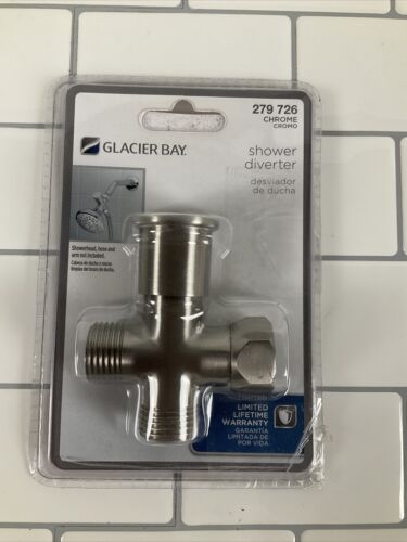Glacier Bay Shower Diverter in Chrome 279 726 (6922773004471)